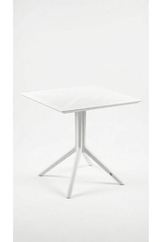 Zen 4 Kişilik Bistro Set 70x70 Sorty Masa 4 Adet Zen Kollu Koltuk Cafe Bahçe Balkon Mini Set